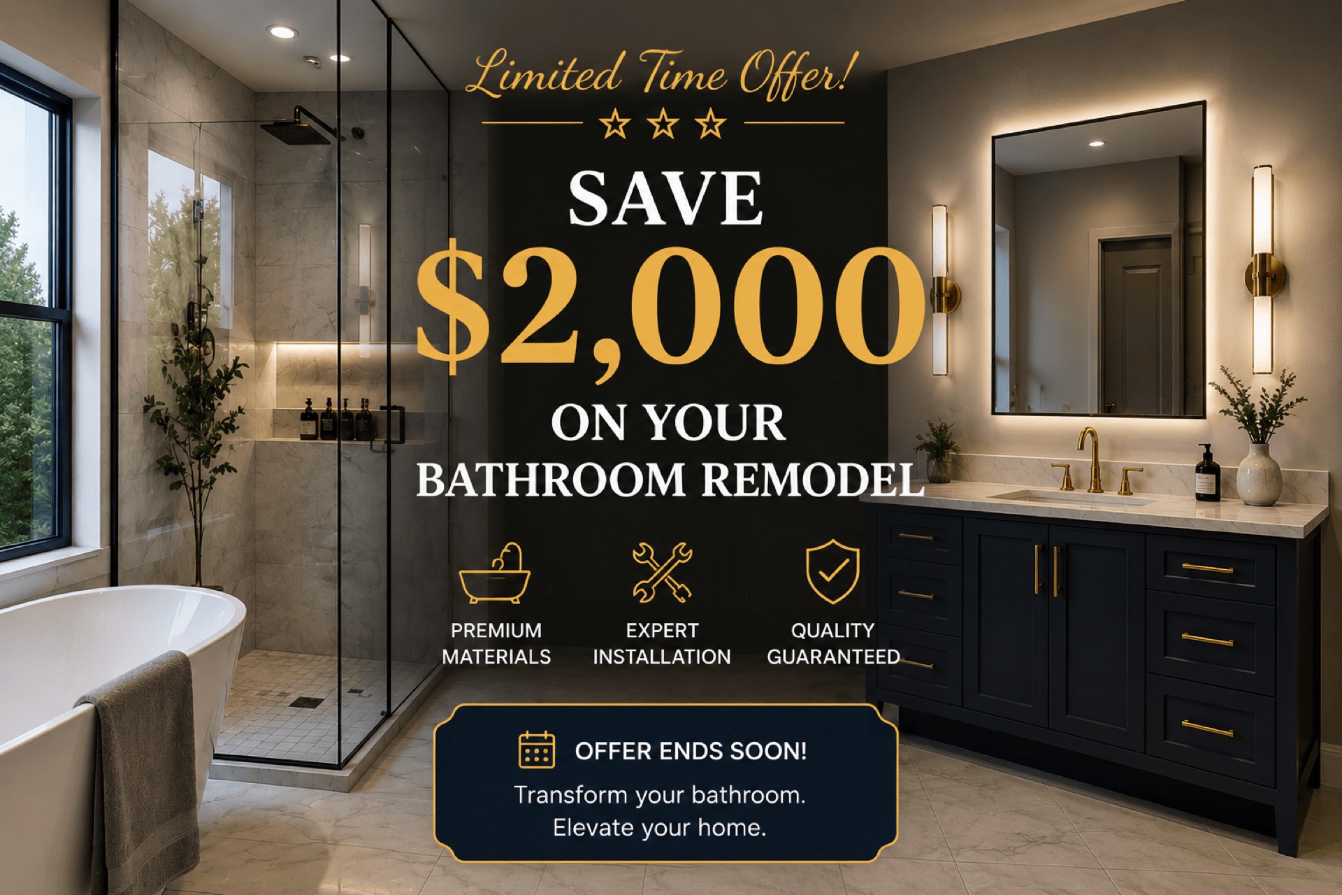 Bathroom Remodel Offer