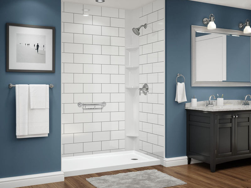 Senior Walk In Shower Bathroom Contractor Eastpointe Michigan